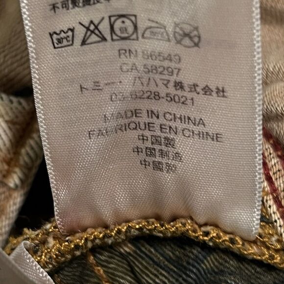 Tommy Bahama Monterey Authentic Straight Jeans Men’s 34x30 TAG 35x32 Altered Hem - Picture 13 of 17